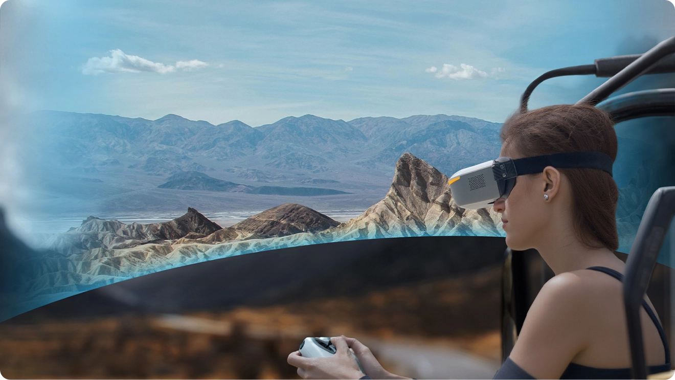 畅享第一视角实景视窗