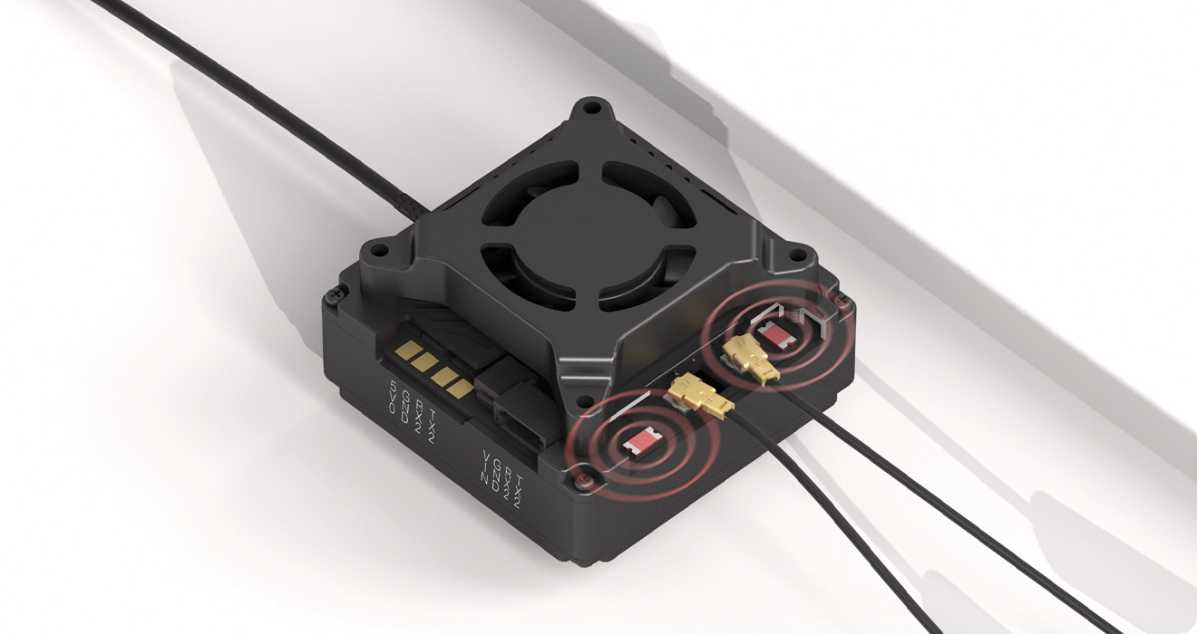 陶瓷双天线设计，稳定高效传输<